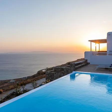 Villa Renovated Luxury Oceanview With Pool In Mykonos Fanári
