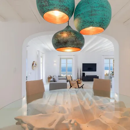 ヴィラ Renovated Luxury Oceanview With Pool In Mykonos