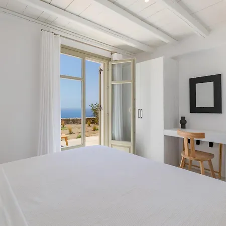 Renovated Luxury Oceanview With Pool In Mykonos ヴィラ *
