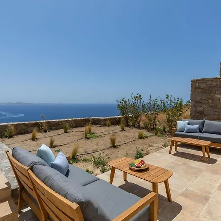 Renovated Luxury Oceanview With Pool In Mykonos ヴィラ