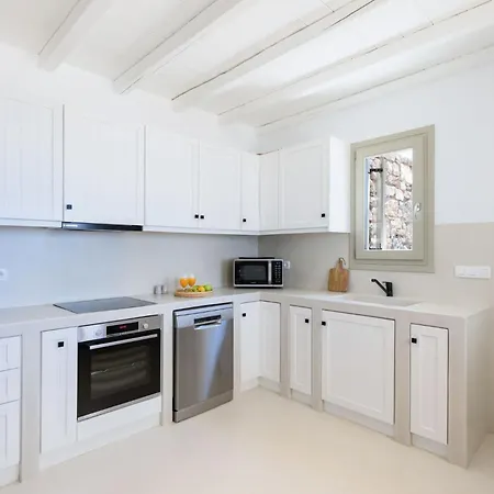 ヴィラ Renovated Luxury Oceanview With Pool In Mykonos *