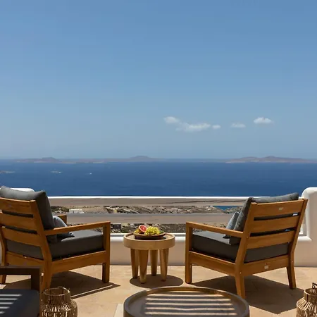 Renovated Luxury Oceanview With Pool In Mykonos Fanari