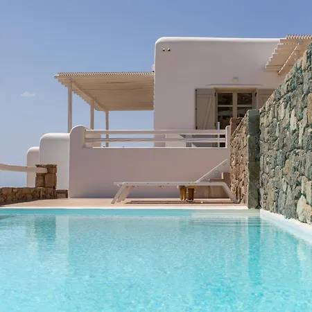 Renovated Luxury Oceanview With Pool In Mykonos Fanari