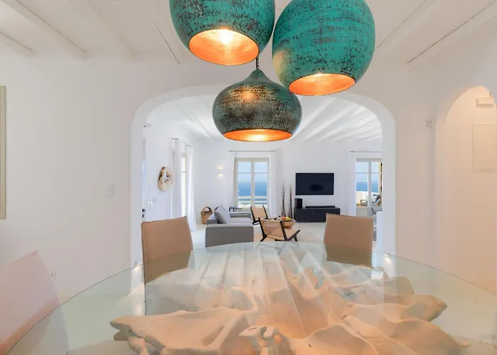 וילה Renovated Luxury Oceanview With Pool In Mykonos