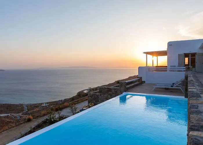 וילה Renovated Luxury Oceanview With Pool In Mykonos Fanari (Mykonos)