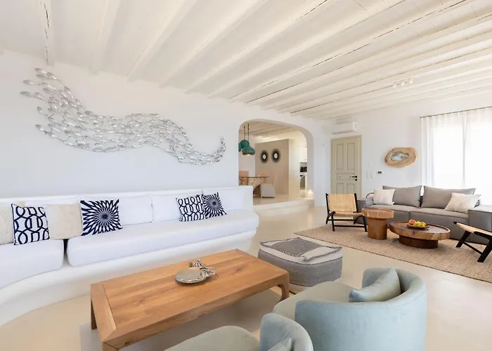 Renovated Luxury Oceanview With Pool In Mykonos וילה Fanari (Mykonos)