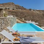 Renovated Luxury Oceanview With Pool In Mykonos Villa